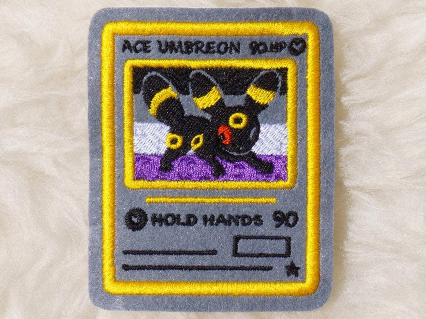 pokemon umbreon cards Ace Umbreon Card Sew-On Patch – AlienInAJar