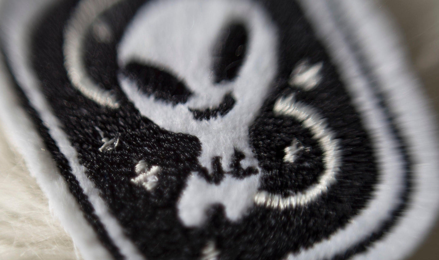 Alien in a Jar Sew-On Patch AlienInAJar