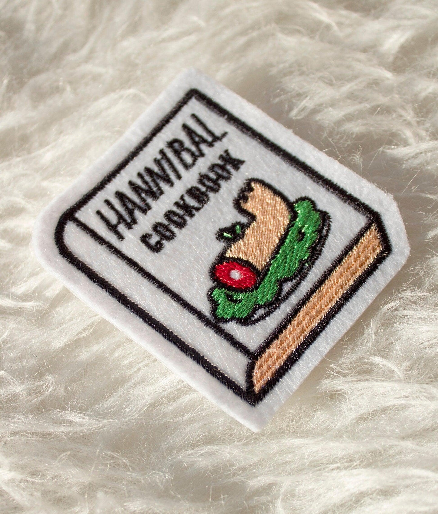 Hannibal Cookbook Sew-On Patch AlienInAJar