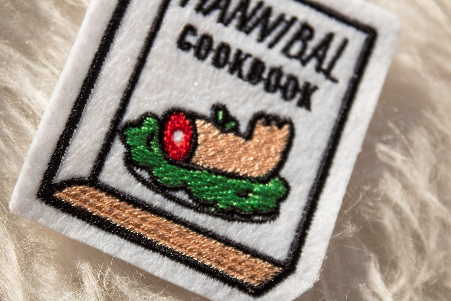 Hannibal Cookbook Sew-On Patch AlienInAJar