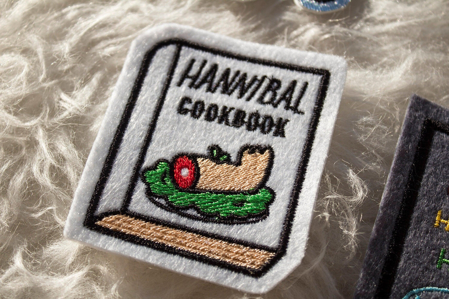 Hannibal Cookbook Sew-On Patch AlienInAJar
