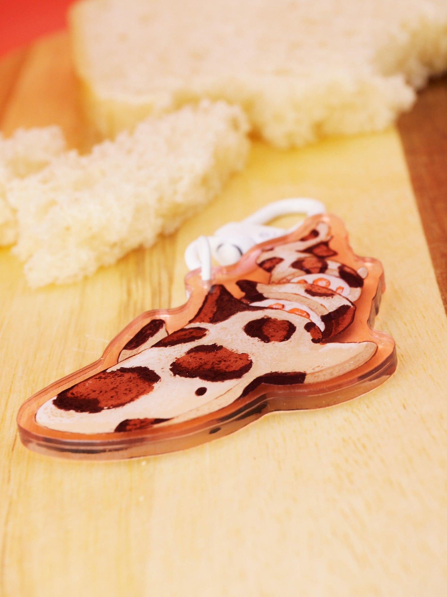 Sharkberry Roll Acrylic Keycharm AlienInAJar