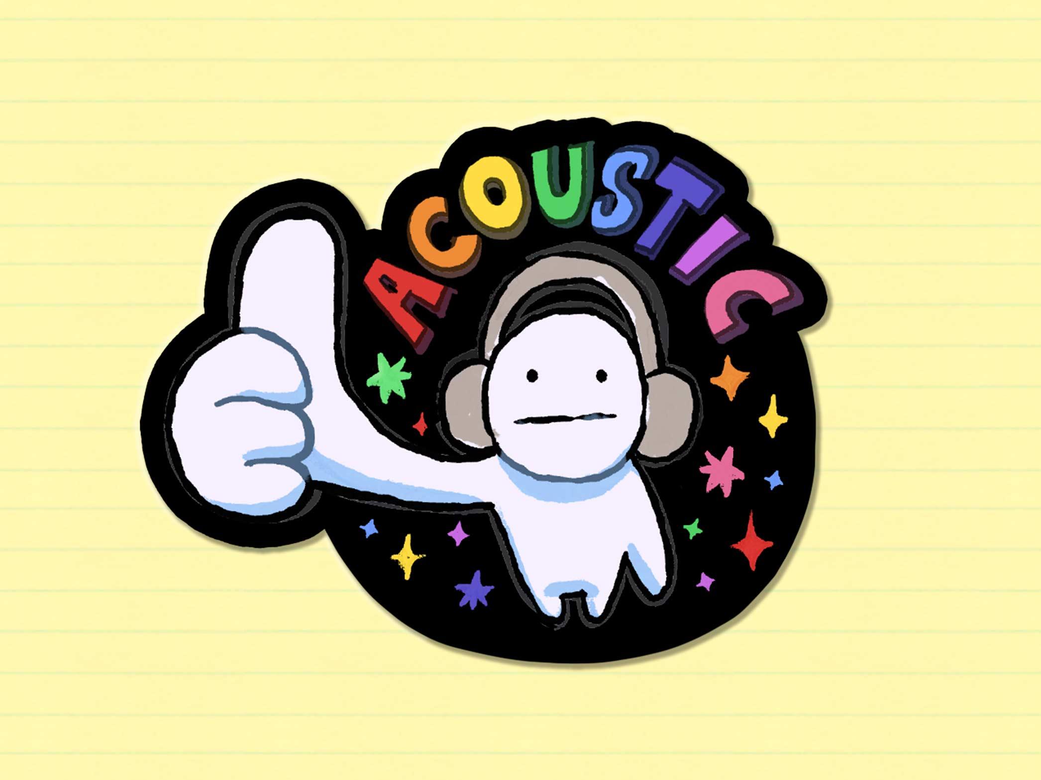 Click Sound Sticker Acoustic Sticker – AlienInAJar