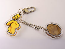 Load image into Gallery viewer, Homer Stonecutter Acrylic Keycharm
