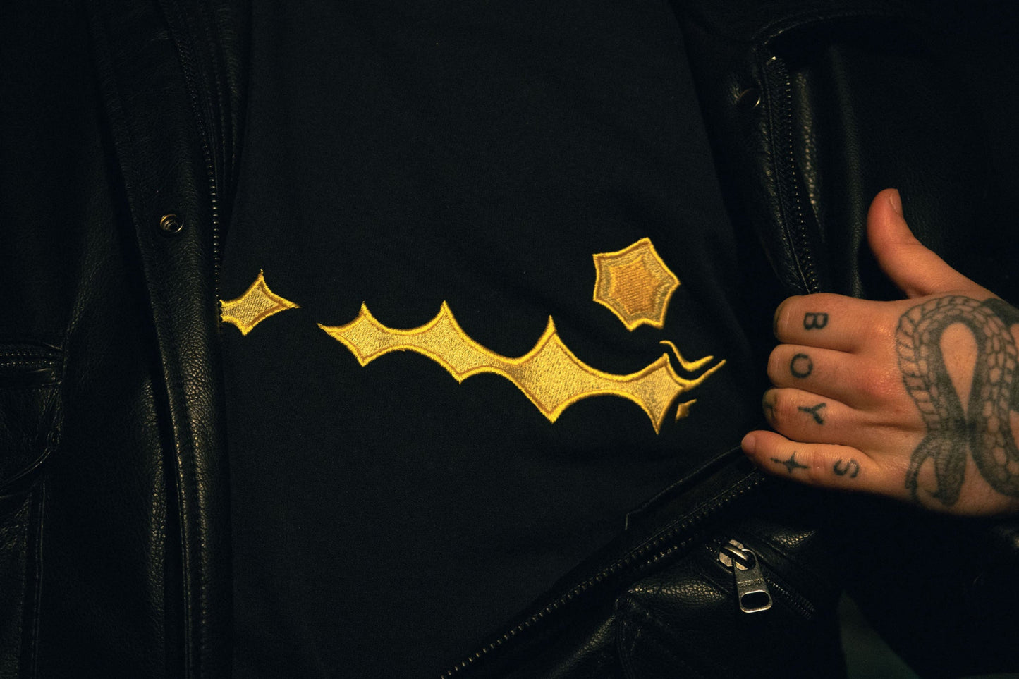 TOP SURGERY STARS CREWNECK SWEATER