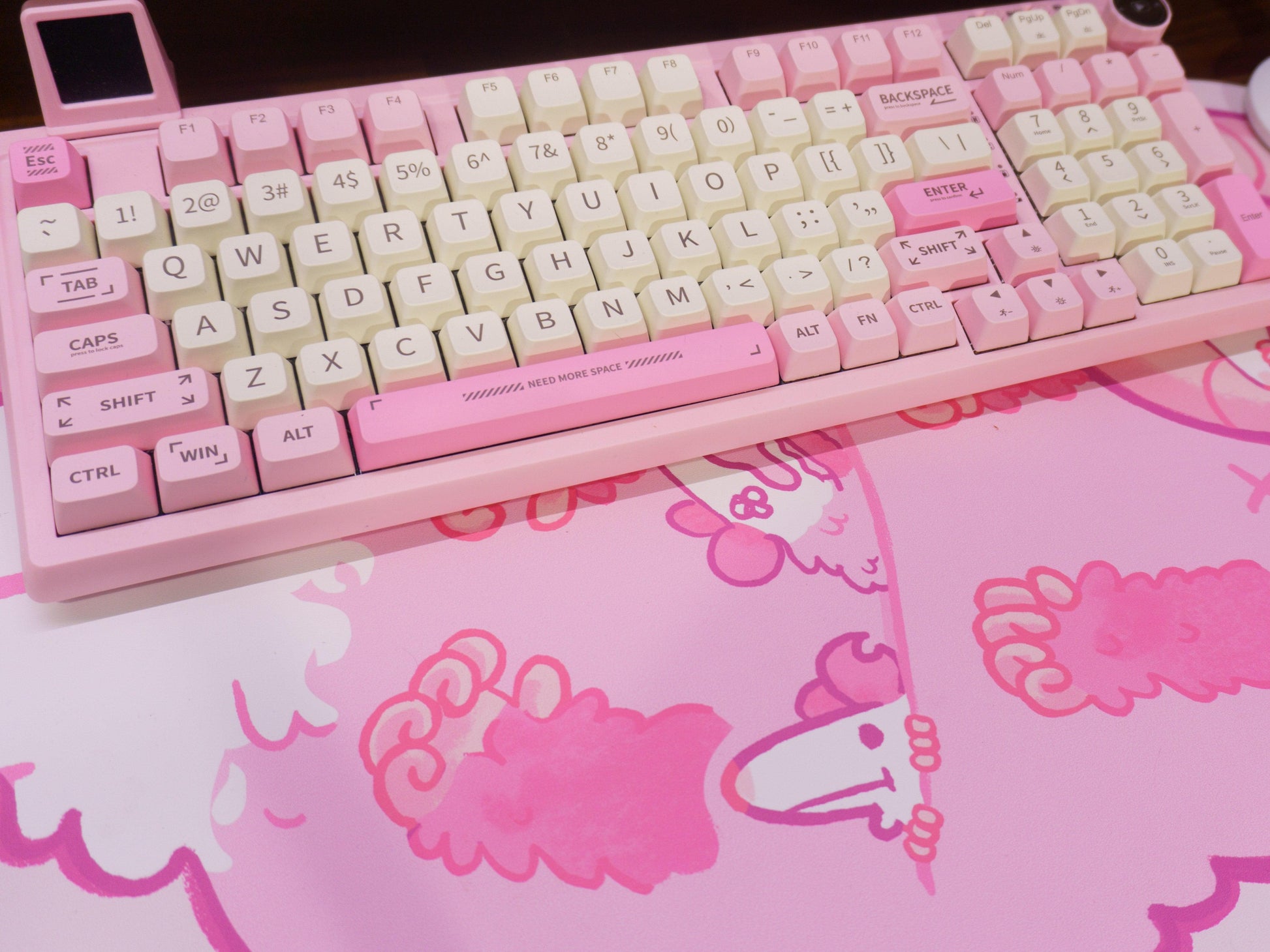 Opossum Mouse Pad AlienInAJar