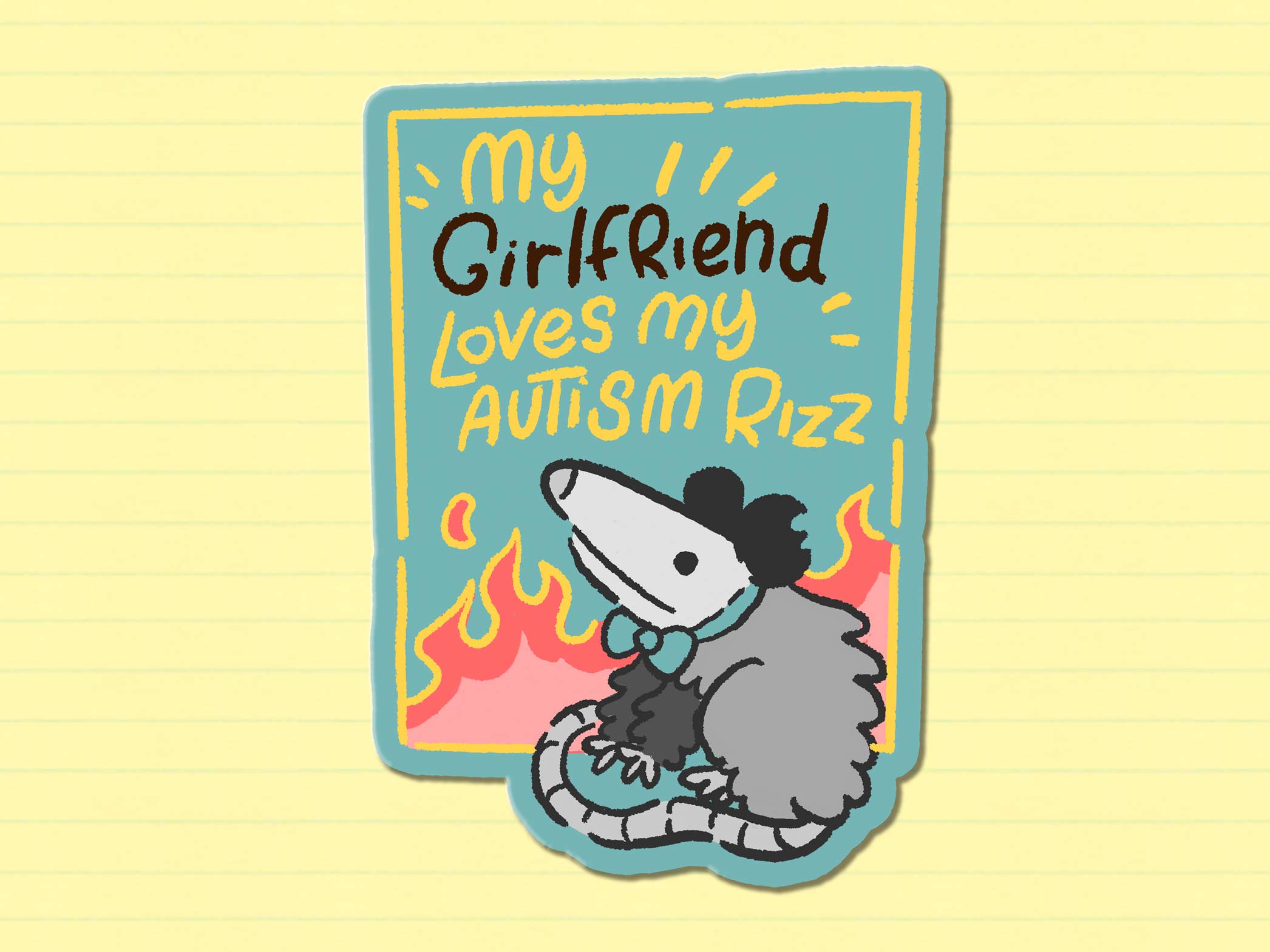 My --- Loves My Autism Rizz – AlienInAJar