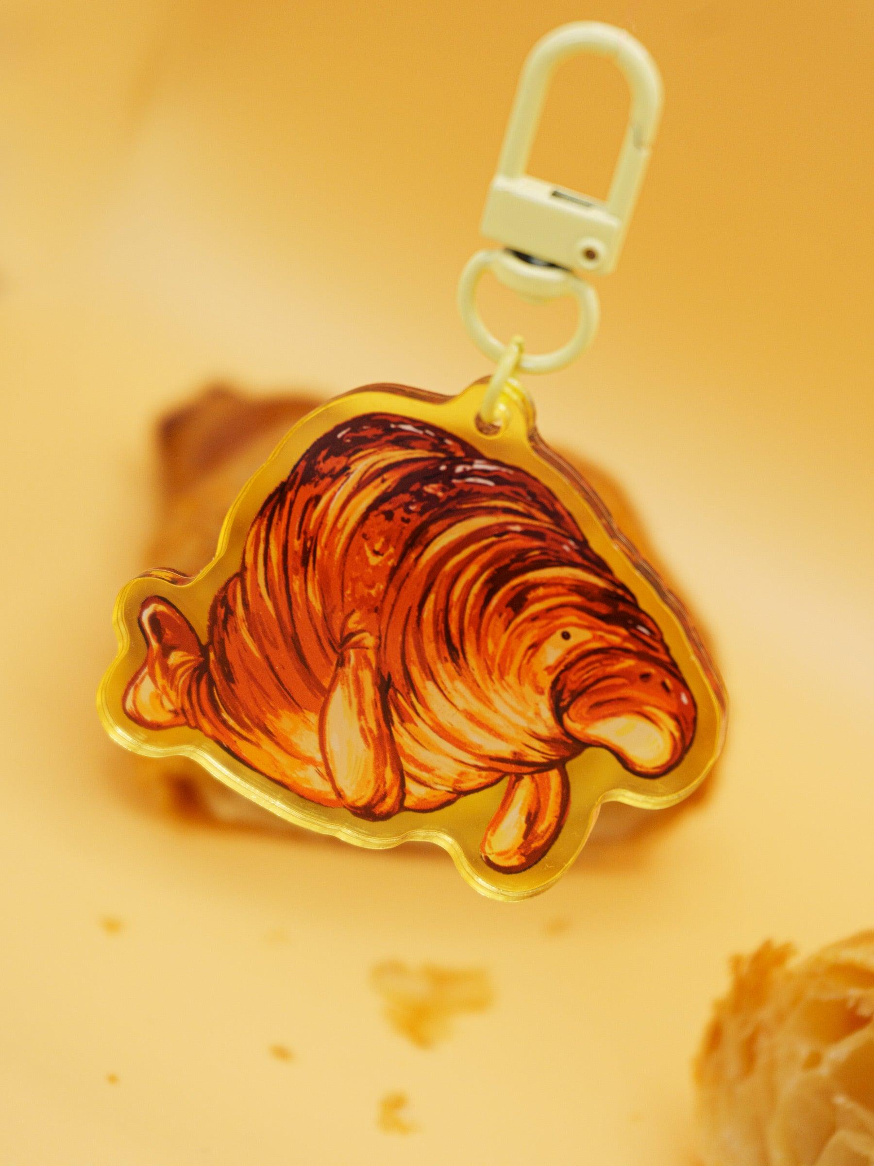 Croissanatee Acrylic Keycharm AlienInAJar