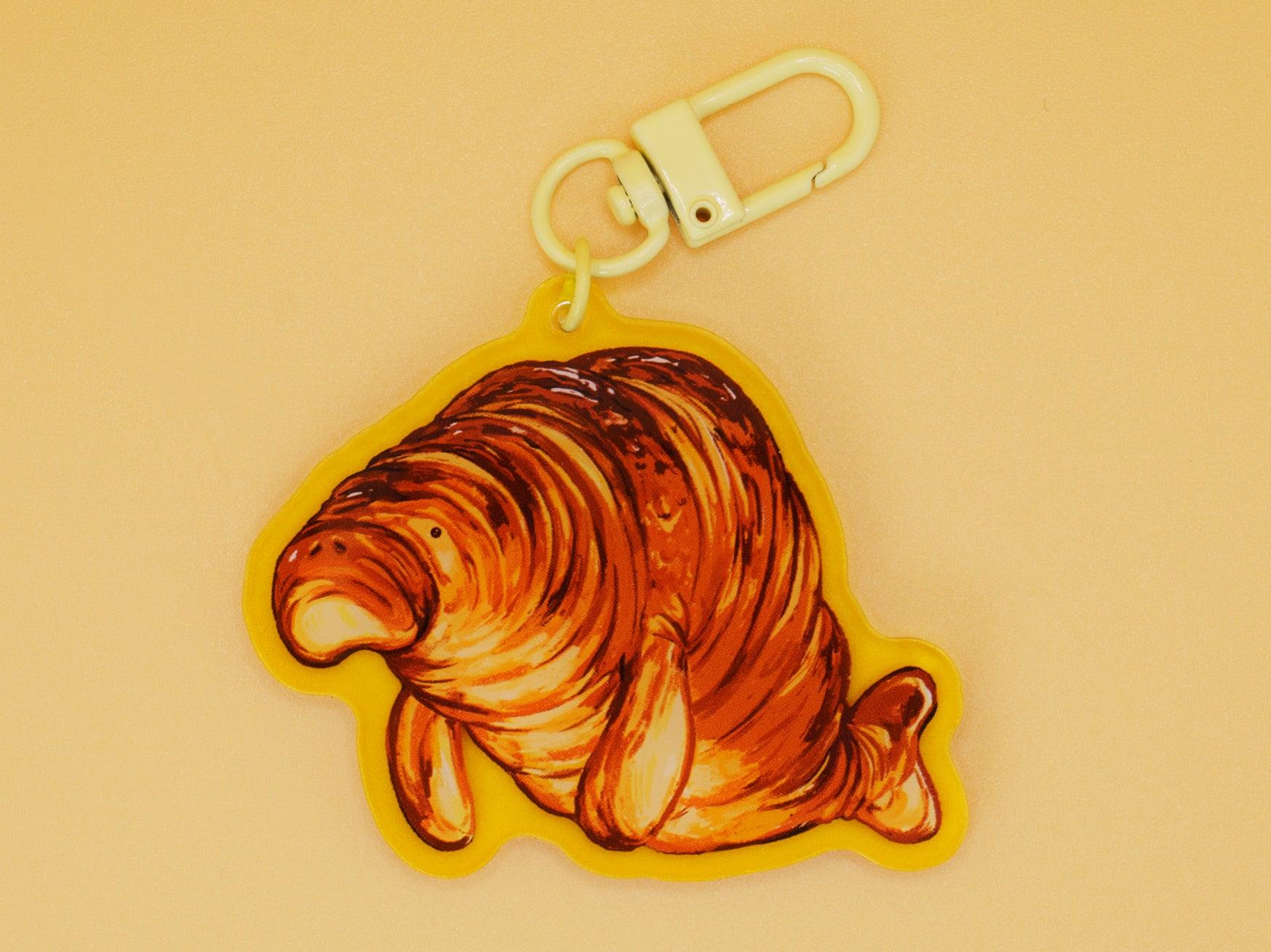 Croissanatee Acrylic Keycharm AlienInAJar