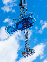 Load image into Gallery viewer, Homer Helicopter Acrylic Keycharm
