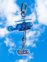 Load image into Gallery viewer, Homer Helicopter Acrylic Keycharm
