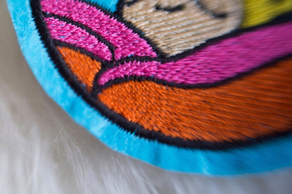 Homer Bed Meme Sew-On Patch AlienInAJar