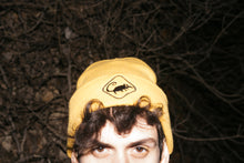 Load image into Gallery viewer, OPOSSUM SIGN YELLOW BEANIE
