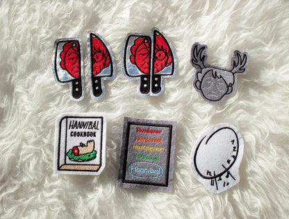 Stag Hannibal Sew-On Patch AlienInAJar