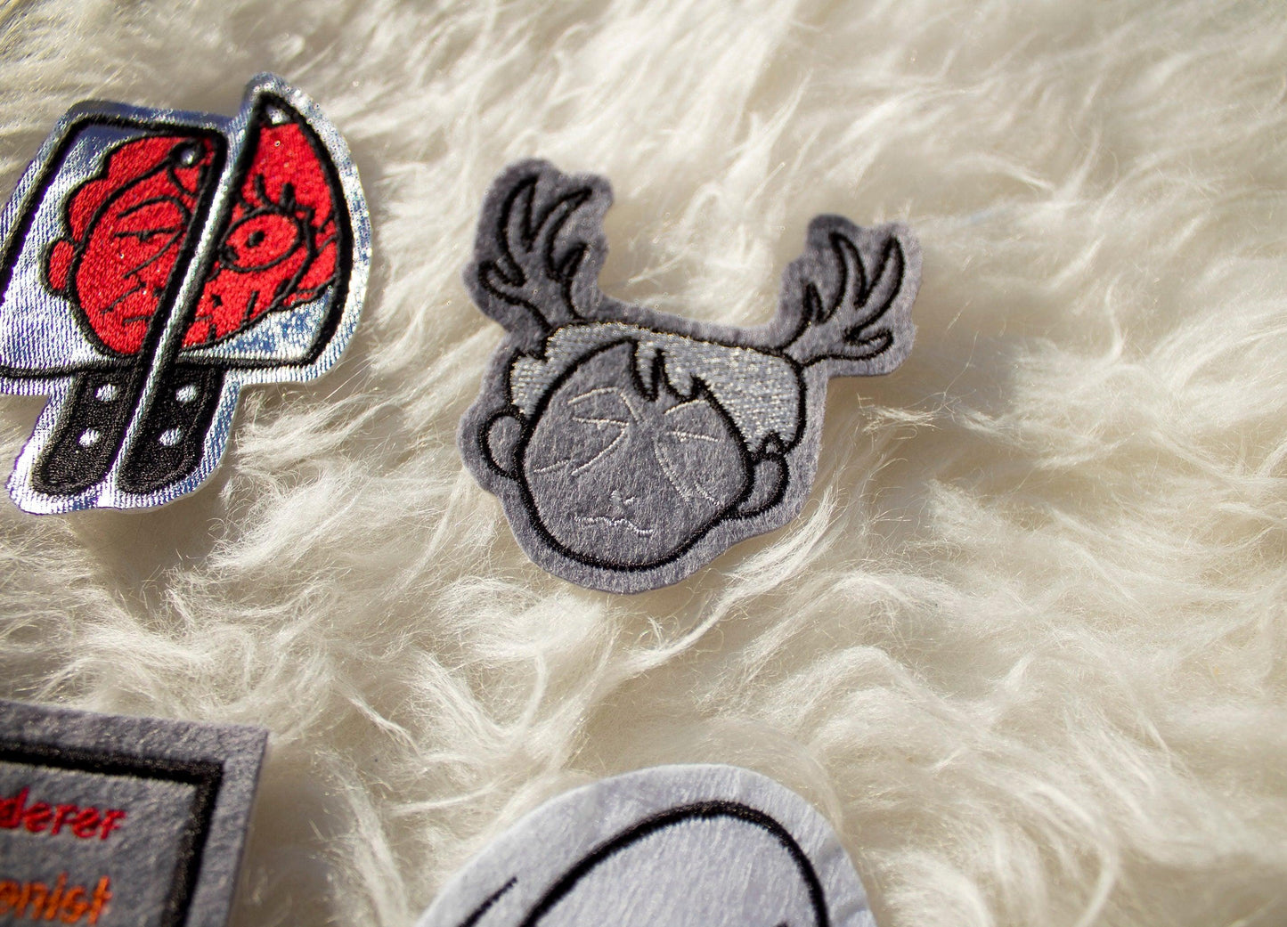 Stag Hannibal Sew-On Patch AlienInAJar