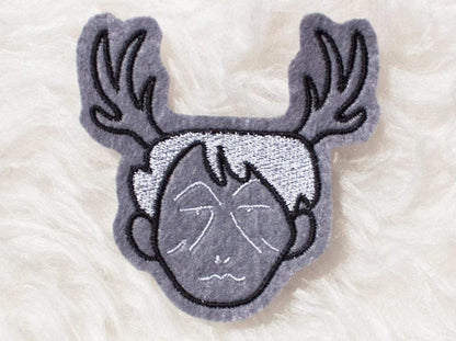 Stag Hannibal Sew-On Patch AlienInAJar