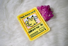Load image into Gallery viewer, Trans Pikachu Pokemon Card Sew-On Patch
