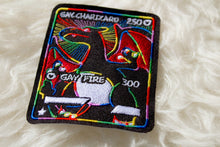 Load image into Gallery viewer, Gay Charizard Card Sew-On Patch
