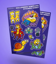 Load image into Gallery viewer, Halloween Peel-off sticker sheets A5
