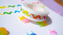 Load image into Gallery viewer, Worm on a String Glitter Washi Tape
