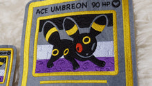 Load image into Gallery viewer, Jumbo Ace ᑌmbreon Card Sew-On Patch
